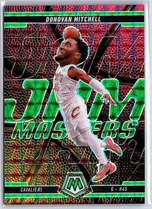 2024-25 Panini Mosaic Donovan Mitchell Jam Masters Green Mosaic #9 Cavaliers - Picture 1 of 10