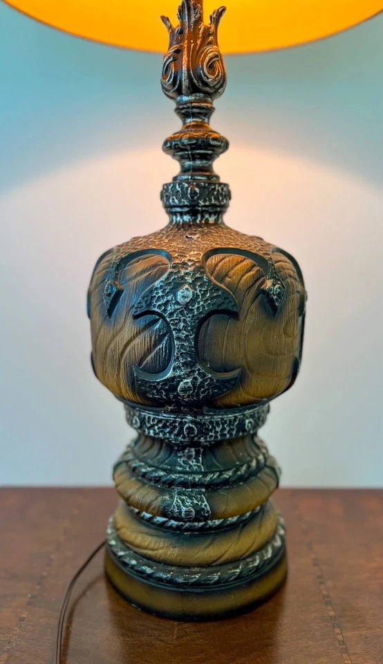 Vintage Retro Brutalist  Era Styled Table Lamp  - Image 1 of 4