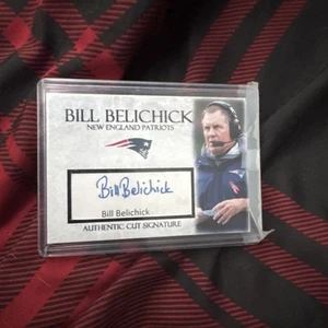 bill belichick Rare singed card good deal!!  - Picture 1 of 3