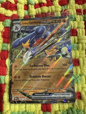 Cynthia's Garchomp ex 104/182 Sv10: Destined Rivals Holo - Image 1 of 2