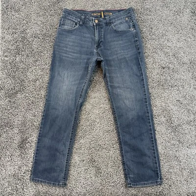 Pantalones de mezclilla CAMEL ACTIVE Houston para hombre azules elásticos regulares rectos lavado oscuro 34x30 Foto 1 de 4