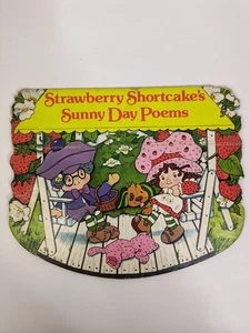 Vintage 1981 Strawberry Shortcake's Sunny Day Poems American Greetings book  - Picture 1 of 8