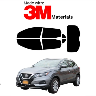 Tinte de ventana precortado para Nissan Rogue Sport SUV 17-21 cerámica estable hecho con 3M Foto 1 de 4
