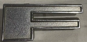 NICE Vintage 1970's? Ford Truck Letter "F" Emblem P/N F-D3TB-8A342-AA 1976 1975 - Picture 1 of 3