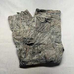 Field Staff Pants Mens XL Mossy Oak Brush Camo Cargo Adjustable Ankle Hunting - Picture 1 of 16