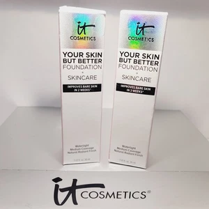 2x it Cosmetics Your Skin But Better Foundation + Skincare (Deep Cool 63) - Picture 1 of 9