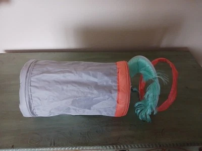 SmartyKat Fringe Frenzy Spring-Ended Collapsible Cat Activity Tunnel with Fringe - Image 1 of 3