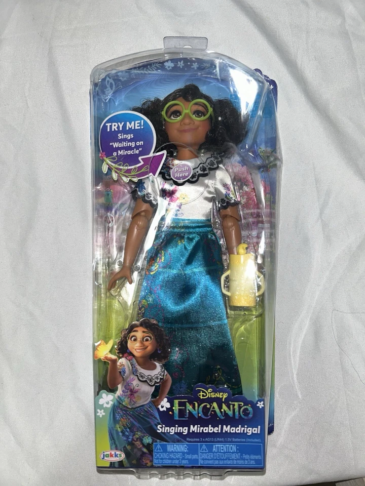 Muñeca Cantora Disney Encanto Muñeca Mirabel Madrigal, Edades 3+ Caja Dañada Foto 1 de 1