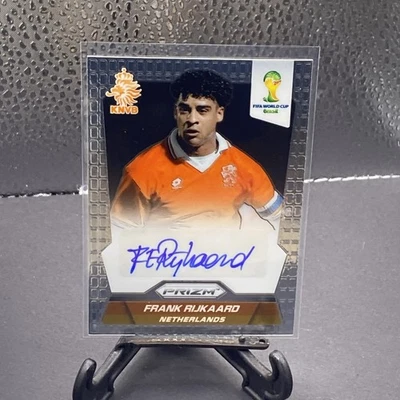 2014 Panini Prizm World Cup Frank Rijkaard Auto Autograph *Light Scratch On Back - Image 1 of 3