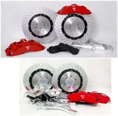 BIG BRAKE FRONT 8P(405×34) + REAR(380×31) 4P + EBP for EXPLORER [STOLZ] - Image 1 of 4