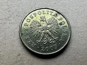 2005 Poland 1 Grosz Coin #W186 - Picture 1 of 2