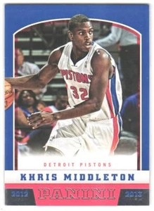 2012-13 Panini Khris Middleton #276 Gold Knight RC - Picture 1 of 2