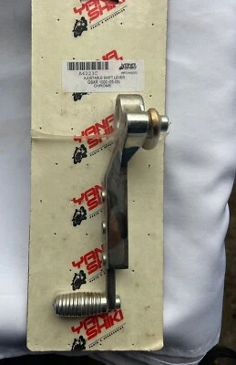 Palanca de freno trasero ajustable Yana Shiki A4223C Suzuki GSXR 1000 05-08 cromada Foto 1 de 4