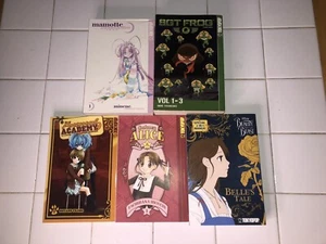 Tokyo Pop Lot Of 5 Manga Books Beauty And The Beast Sgt Fox Alice Animal Academy - Picture 1 of 13