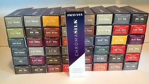 PRAVANA CHROMASILK PERMANENT CREME HAIR COLOR 3 fl oz - YOU CHOOSE COLOR - Picture 1 of 12