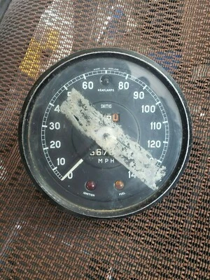 Velocímetro 140 MPH marca Smiths para Jaguar MKII 3,4 L y 3,8 L SN6317/10 Foto 1 de 4