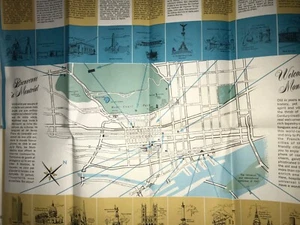 VTG. Montreal Murray Hill Limo Service brochure: Texaco, fold out map, tourists - Picture 1 of 10