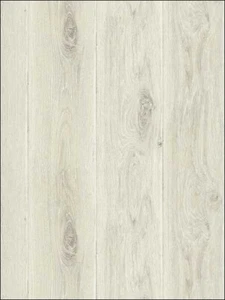 Wallpaper Designer Cream Taupe Gray Faux Wood Planks SMOOTH 60 Sq Ft Bolt - Picture 1 of 3