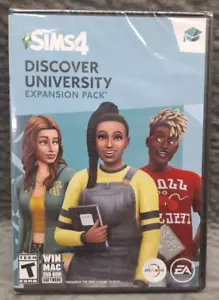 The Sims 4 Discover University Expansion Pack (PC 2019) WIN & MAC ✔SEALED - Picture 1 of 3