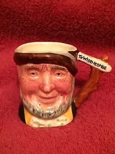 Vintage Miniature Tom Cobleigh Toby Jug by Lancaster and Sandland Hand Painted - Picture 1 of 7