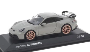 1:43 MINICHAMPS 2020 PORSCHE 911 992 GT3 chalk cuprum 33 pcs cartima CUSTOMIZED - Picture 1 of 8