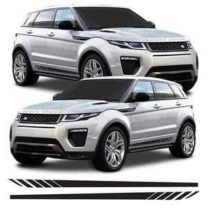Lower Side Stripes Decal Stickers Graphics Vinyl Kit Fit Range Rover Evoque 4x4 - Picture 1 of 3