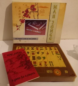 Gibsons Spiele - Mah Jongg - Chinesisches Fliesenspiel der 4 Winde - Vintage, komplett - Bild 1 von 7