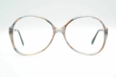 Vintage Sub Claudia Silver Colorful Oval Glasses Frame Eyeglasses NOS - Image 1 of 4