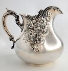 Dominick & Haff Hand Chased Repousse Sterling Silver Pitcher 1868 1928