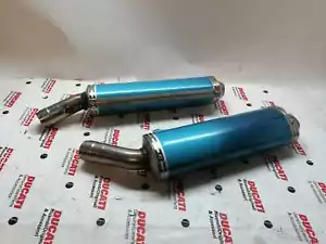 Paar Schalldämpfer Original für Ducati 848/1098/1198 ZDM B72/AZ2 - Bild 1 von 6