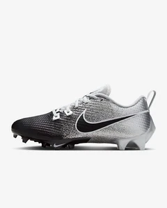 Nike Vapor Edge Speed 360 2 Men's Football Cleats Silver/Black 7.5~14 DA5455-003 - Picture 1 of 9