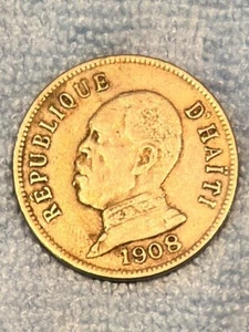 Haiti - 50 Centimes 1908 - Picture 1 of 2
