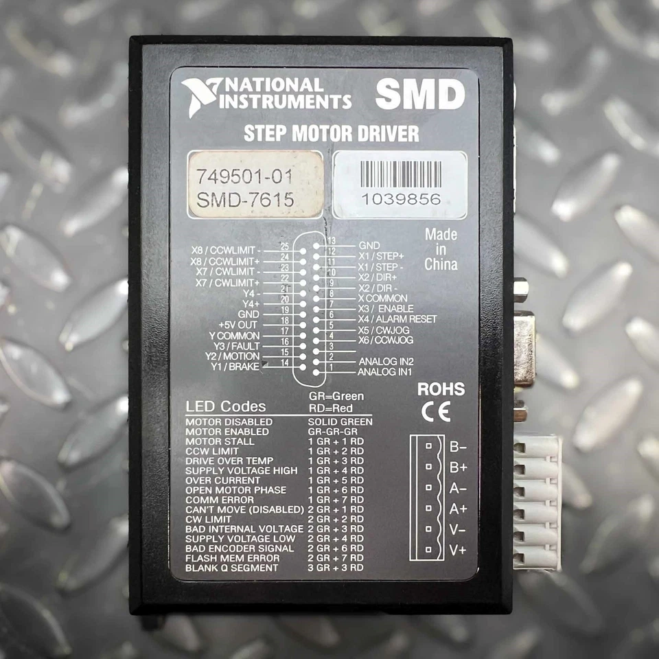 National Instruments NI Stepper Motor controller, Model SMD-7615 - Image 1 of 3