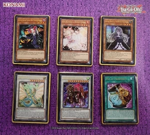 Yu Gi Oh Trading Card 25th Anniversary Pin Set Studio Dice 6 Pins Sealed - Picture 1 of 7