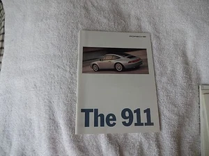 1996 Porsche 911 993 brochure new old stock - Picture 1 of 3