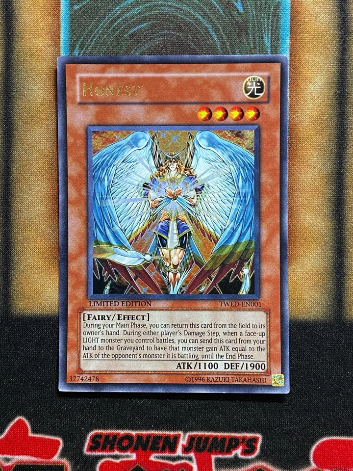 Yugioh Honest TWED-EN001 Ultra Raro Edición Limitada LP Foto 1 de 1