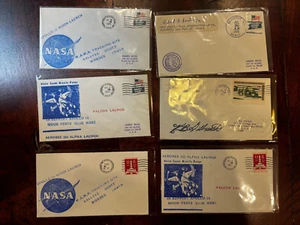 Apollo 15 Space July-Aug 1971 NEW MEXICO 6 Covers Tracking Stations !! - Picture 1 of 1