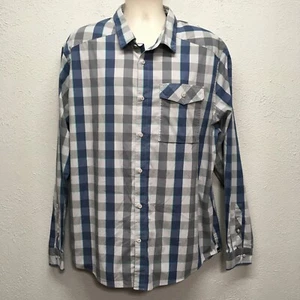 Under Armour Herren Hemd mit Knopfleiste Herren 2XL grau kariert langarm Outdoor - Bild 1 von 6