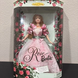 Rose Barbie Puppe A Garden of Flowers Collection Mattel 22337 Neu Sealed NRFB - Bild 1 von 7