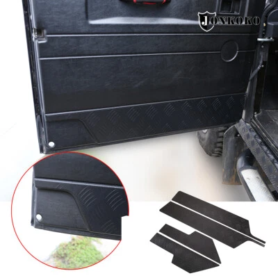 For Land Rover Defender 2004-18 Inner Door Protection Kick Prevention Trim Cover - Image 1 of 4