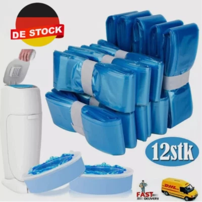 Nachfüllkassetten Ersatzkassetten Für Angelcare Windeleimer Geruchsdicht 12/9X - Bild 1 von 4