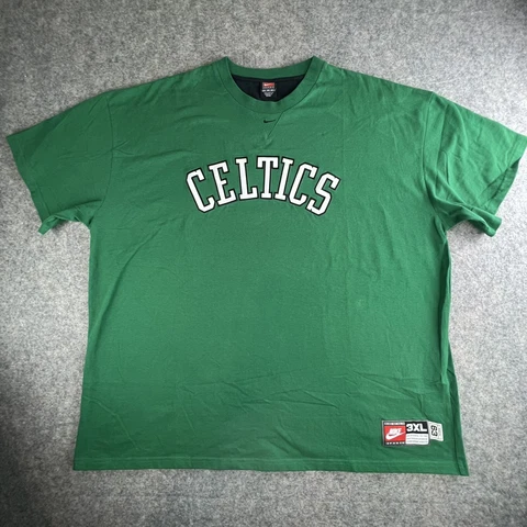 Vintage Nike Team NBA Boston Celtics Sz 3XL Short Sleeve Men’s Shirt Y2k Cover