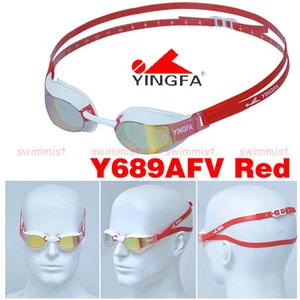 NEW YINGFA Y689AFV-1 PROFESSIONAL RACING SWIMMING GOGGLES ANTI-FOG UV PROTECTION - Picture 1 of 1