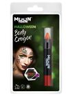 Vibrant Halloween Orange Corps Crayons pour Lune Terror Déguisement Maquillage -