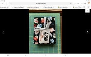 NEW STAR WARS 5 PIECE FAT QUARTER BUNDLE - Picture 1 of 2