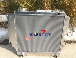 Brand New Aluminum Radiator for Jeep Wrangler YJ/TJ 2.4L 2.5L 4.0L 4.2L 87-06 - Picture 1 of 5