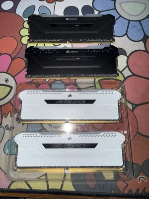 Corsair Vengeance RGB Pro 64GB (4 x 16GB) DDR4 DRAM 3600MHz C18 - Image 1 of 2