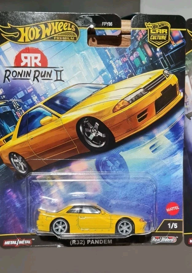Hot Wheels Car Culture Ronin Run 2 Nissan Skyline GT-R (R32) Pandem #1 - Image 1 of 1