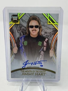 2018 Topps Legends WWE Jimmy Hart "Mouth Of The South" On Card Auto WWF /199 - Picture 1 of 2
