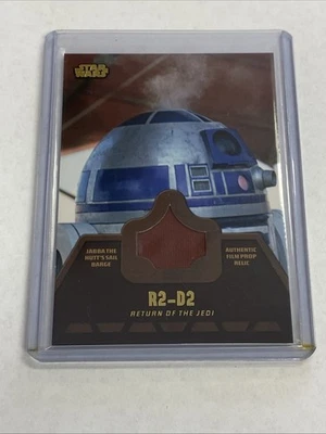 2013 Topps Star Wars Jedi Legacy Jabba the Hutt's Sail Barge Relic R2-D2 - Image 1 of 2